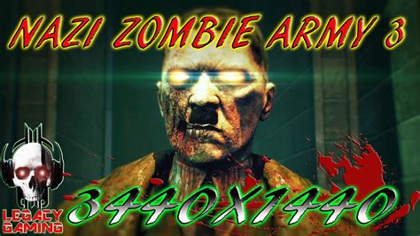 Nazi Zombie Army 3 Trilogy Pc Gameplay 3440x1440 Ps4xbox One Pc