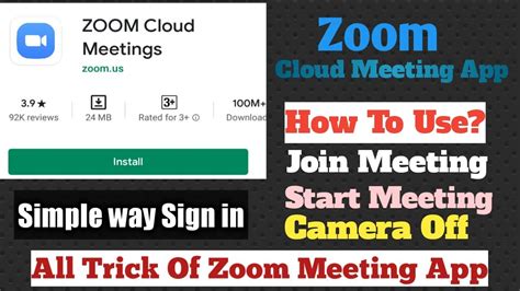 How To Use Zoom Meeting App Zoom Cloud Meetings App Zoom Meeting