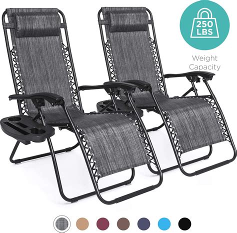 Best Choice Products Zero Gravity Chairs Case Of 2 Lounge Patio