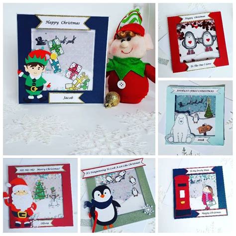 Diy Christmas Card Making Kit Do It Yourself Craft Make Your Etsy