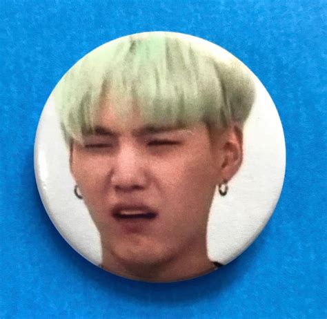 Yoongi Mood Button Bts Mood Buttons Set 1 Etsy