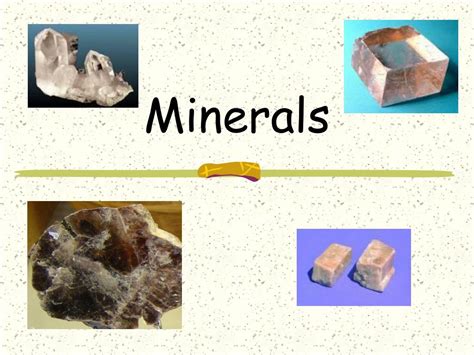 Ppt Minerals Powerpoint Presentation Free Download Id3500840