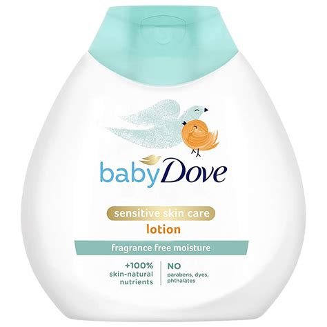 Dove Baby Sensitive Skin Care Fragrance Free Lotion 200ml Branded