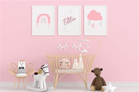 Personalised Girls Bedroom Prints Bedroom Wall Art Etsy