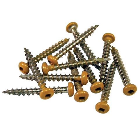 We believe in helping you find the product that is right for you. Veranda 1-1/2 in. Lattice Sierra Cedar SS Screws (12-Piece ...