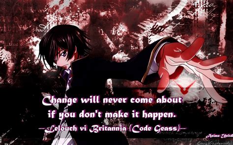 My Anime Review Code Geass Hangyaku No Lelouch Quotes