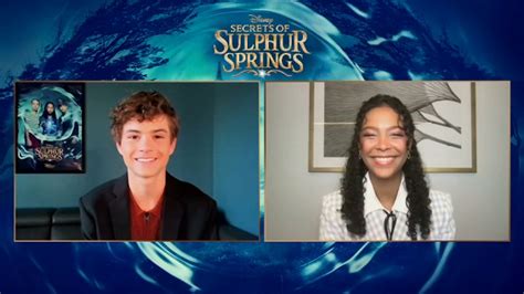 Stars Talk Season 3 Premiere Of Secrets Of Sulphur Springs On Disney