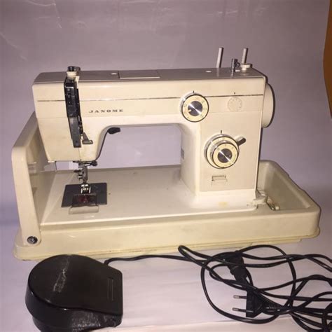 Janome Antique Sewing Machine Vintage And Collectibles On Carousell