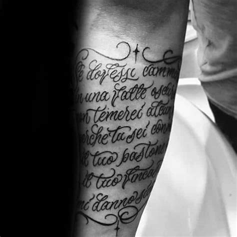 Forearm Tattoos For Men Quotes