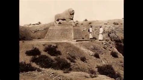 Ruins Of Ancient City Of Babylon Iraq 1932 Youtube