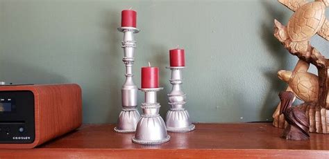 How To Make Found Objects Candlesticks Diy Diy Candle Sticks Shell