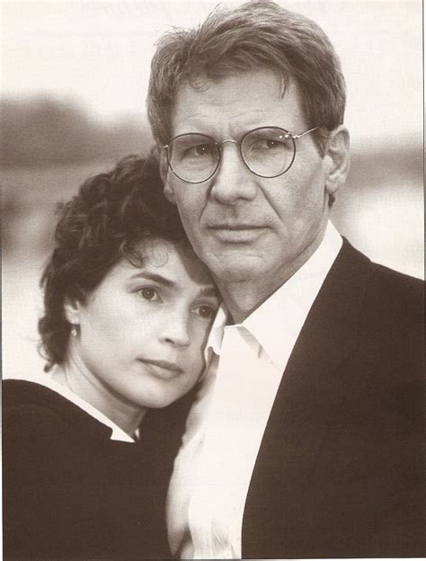 Harrison Ford As Linus Larrabee And Julia Ormond As Sabrina Fairchild