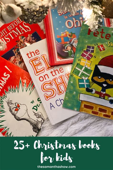 25 Christmas Books For Kids The Samantha Show A Cleveland Life