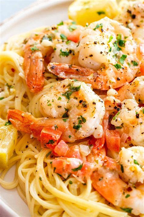 How To Make Baby Shrimp Scampi With Angel Hair Pasta