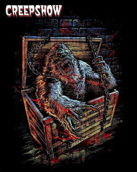 Creepshows The Crate Horror Movie Art Horror Movie Icons Horror