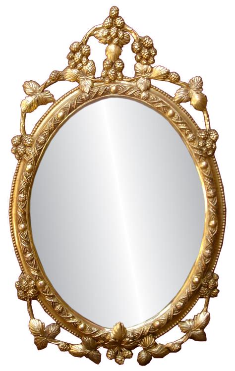 Golden Mirror Frame PNG Free Download | PNG Arts