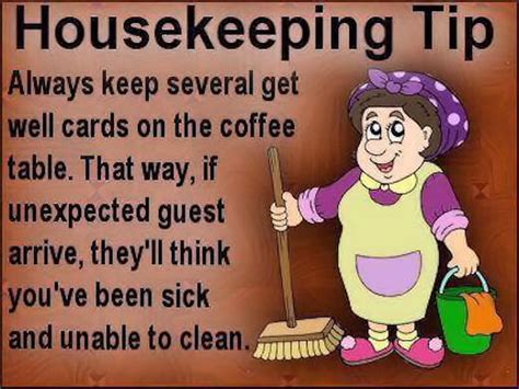 Funny Housekeeping Tip Pictures Photos And Images For Facebook