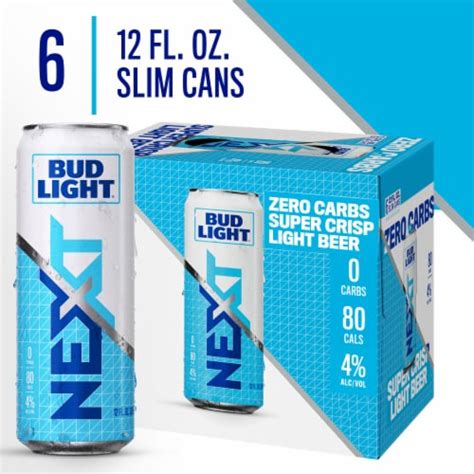Bud Light Next Beer 6 Pk 12 Fl Oz Metro Market