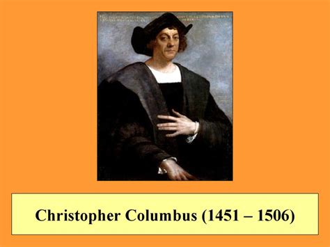 Christopher Columbus 1451 1506 презентация онлайн
