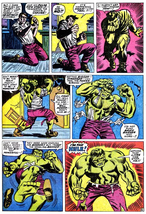 Hulk By Marie Severin Iv Hulk Comic Marvel Comics Vintage