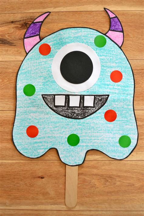 Preschool Monster Craft