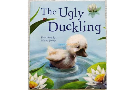 The hens peck him, the rooster flies at him, the ducks bite him, the farmer kicks him. The Ugly Duckling - Story books For Kids - Booky Wooky