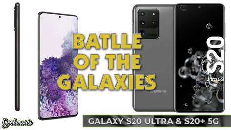 Samsung Galaxy S20 Ultra 5g Vs S20 5g Comparison Youtube