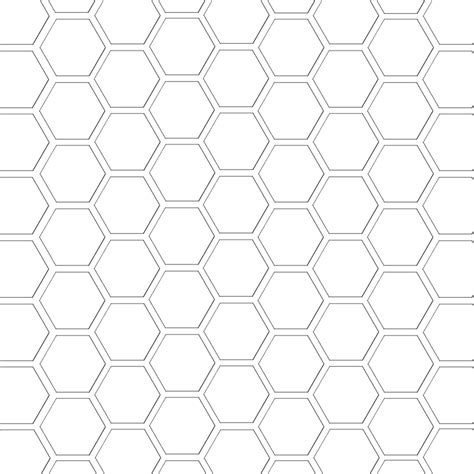 Hexagon Printable Template