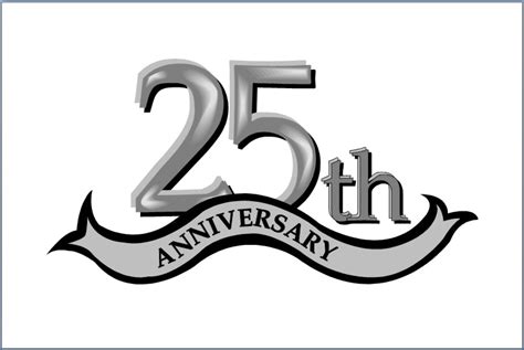 25th Wedding Anniversary Logo Clipart 10 Free Cliparts Download