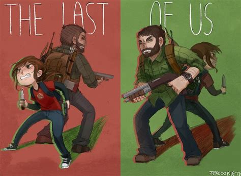 Ellie And Joel The Last Of Us The Lest Of Us The Last Of Us2