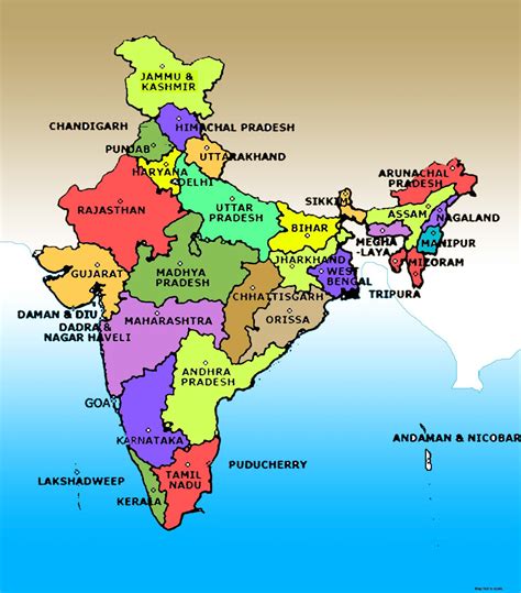 Elgritosagrado Unique All India Map Hd