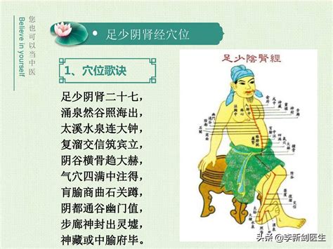 Three Points Of The Kidney Channel Of Foot Shaoyin Inews