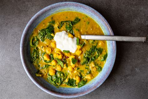 Spiced Chickpea Stew With Coconut And Turmeric Sharon Minkoff