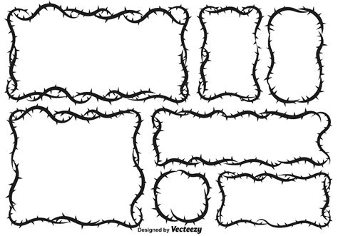 Rose Thorn Border