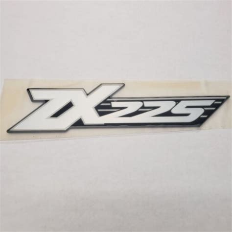 New Authentic Skeeter Zx Series Emblem Silver X Ebay
