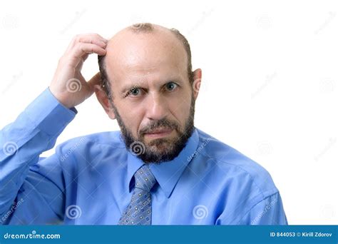 Hmmm Stock Image Image Of Businessman Clueless Frustrated 844053