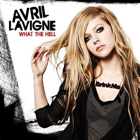 Car Tula Frontal De Avril Lavigne What The Hell Cd Single Portada