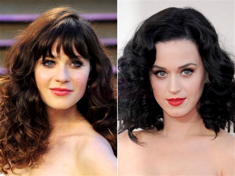 Zooey Deschanel And Katy Perry Look Alike