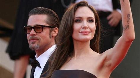 Brad Pitt Spotted At Angelina Jolies House For The First Time Since Split Spent 2 Hours With