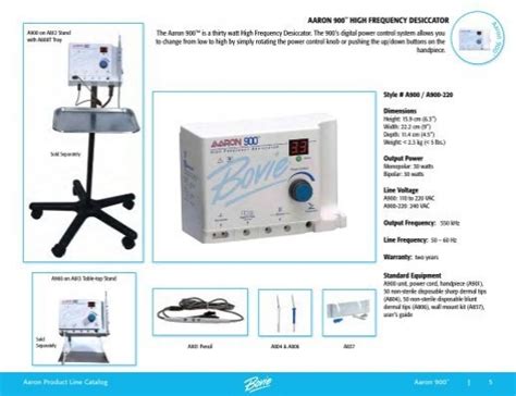 Aaron 900 High Frequency Desiccator Can Med