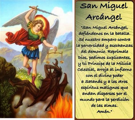 Lista 91 Imagen De Fondo Oracion A San Miguel Arcangel Proteccion