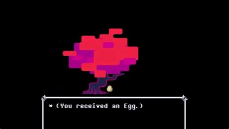 Deltarune Chapter The Man Behind The Tree With An Egg Secret