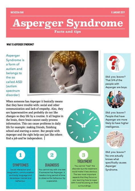 Asperger Syndrome Infographic Ntcats