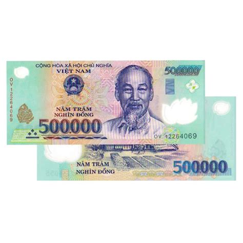 500000 Vietnamese Dong Banknote Vnd Vietnamese Dong Bank Notes Vietnam