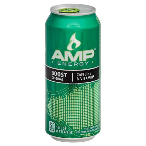 Mountain Dew Amp Energy Boost Original Energy Drink Shop Sports