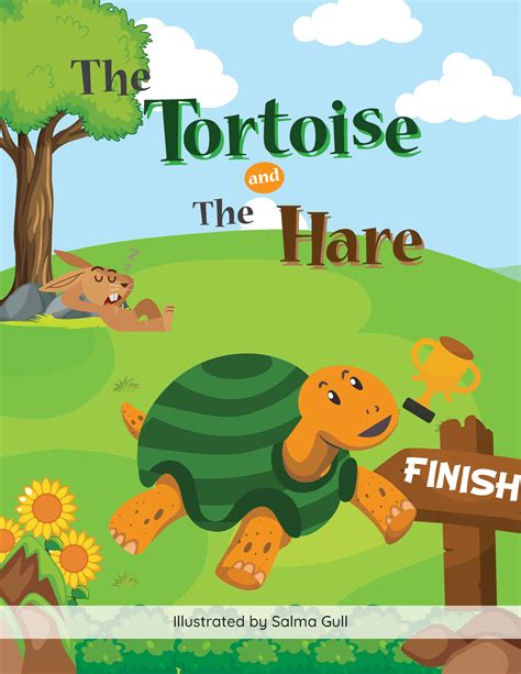 The Tortoise And The Hare Finish Illustrated By Salma Gull Abbythepup