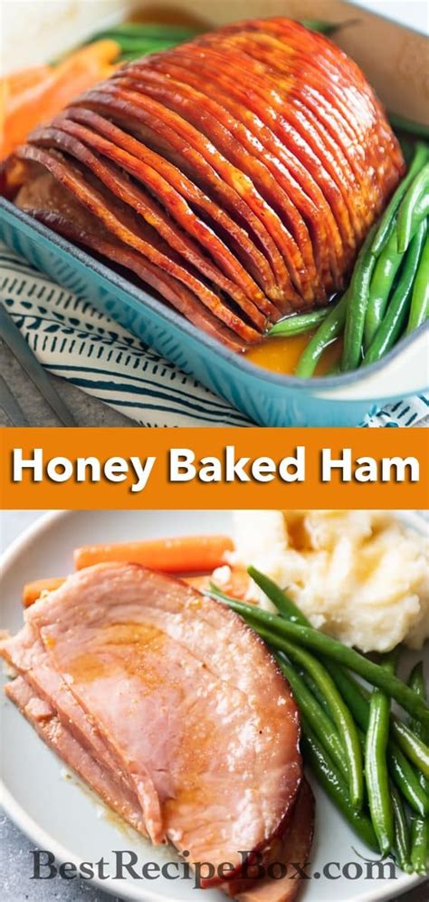 Honey Baked Ham Recipe With Brown Sugar Glaze Best Recipeb Box