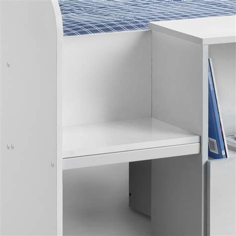 Maybe you would like to learn more about one of these? Stella White Wooden Kids Low Sleeper Cabin Storage Bed