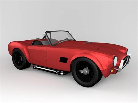 Classic Roadster 3d Model 3ds Max Files Free Download Modeling 49086