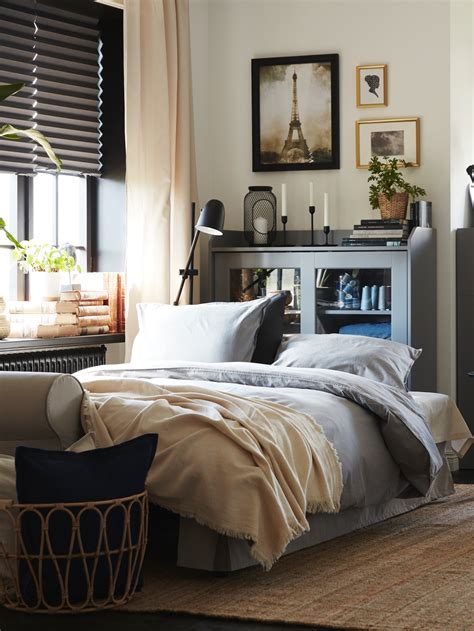 A Comfy And Functional Living Room Bedroom Combo Ikea